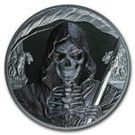 Silver Ounce 2018 Grim Reaper - The Death: Photo Coin, Equatorial Guinea, Silver Ounce 2018 Grim Reaper - The Death / thumbnail
