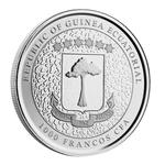 Silver Ounce 2021 Giraffe: Photo Coin, Equatorial Guinea, Silver Ounce 2021 Giraffe / thumbnail