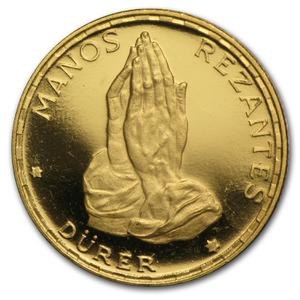Equatorial Guinea / Two Hundred and Fifty Pesetas 1970 Praying Hands - obverse photo