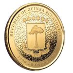Gold Ounce 2022 Giraffe: Photo Coin, Equatorial Guinea, Gold Ounce 2022 Giraffe / thumbnail