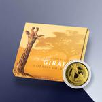 Gold Ounce 2021 Giraffe: Photo Coin, Equatorial Guinea, Gold Ounce 2021 Giraffe / thumbnail