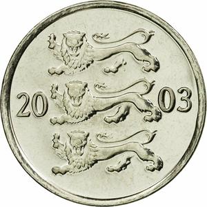 Estonia / Twenty Senti 2003 - obverse photo