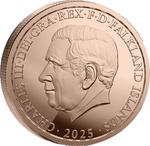 Falkland Islands / Half Sovereign 2025 Saint George and the Dragon - obverse photo