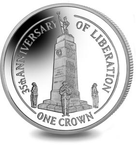 Falkland Islands / One Crown 2017 Anniversary of the Liberation - reverse photo