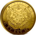 Gold Ounce 2025 Rose Ryal: Photo 2025 Rose Ryal 1oz Gold Proof Coin / thumbnail