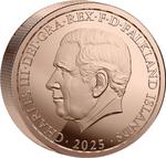 Falkland Islands / Sovereign 2025 Saint George and the Dragon / Piedfort - obverse photo