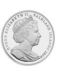 One Crown 2008 Port Louis Settlement: Photo Coin, Falkland Islands, One Crown 2008 Port Louis Settlement / thumbnail