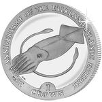 One Crown 2007 Fisheries Conservation Zone: Photo Coin, Falkland Islands, One Crown 2007 Fisheries Conservation Zone / thumbnail