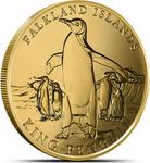 Falkland Islands / Gold Ounce 2025 King Penguin - reverse photo