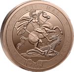 Falkland Islands / Sovereign 2025 Saint George and the Dragon - reverse photo