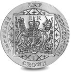 One Crown 2018 Sapphire Coronation: Photo Coin, Falkland Islands, One Crown 2018 Sapphire Coronation / thumbnail