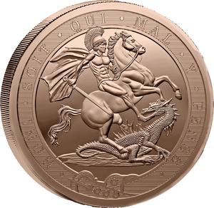 Falkland Islands / Five Sovereigns 2025 Saint George and the Dragon - reverse photo