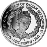 One Crown 2013 Queen Elizabeth II: Photo Coin, Falkland Islands, One Crown 2013 Queen Elizabeth II / thumbnail