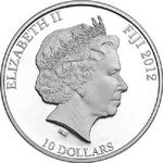 Ten Dollars 2012 Princess Olga: Photo Coin, Fiji, Ten Dollars 2012 Princess Olga / thumbnail