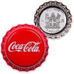 Fiji / One Dollar Silver 2018 Coca-Cola Cap - reverse photo