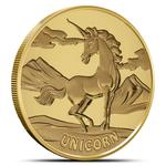 Gold Ounce 2023 Unicorn: Photo Coin, Fiji, Gold Ounce 2023 Unicorn / thumbnail