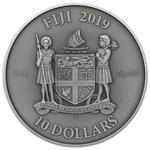 Silver Three Ounces 2019 Notre Dame: Photo Coin, Fiji, Silver Three Ounces 2019 Notre Dame / thumbnail