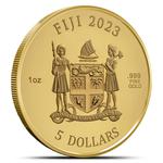 Gold Ounce 2023 Unicorn: Photo Coin, Fiji, Gold Ounce 2023 Unicorn / thumbnail