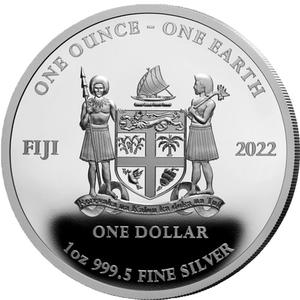Fiji / Silver Ounce 2022 One Earth - obverse photo