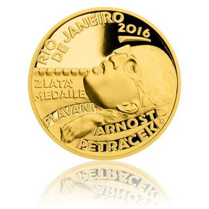 Fiji / Gold Quarter Ounce 2016 Arnošt Petráček - reverse photo