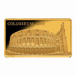 Fiji / Gold Half Gram 2019 Rome - Colosseum - reverse photo