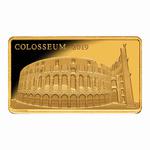 Gold Half Gram 2019 Rome - Colosseum: Photo Coin, Fiji, Gold Half Gram 2019 Rome Colosseum / thumbnail