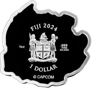 Fiji / Silver Ounce 2024 Street Fighter - Mini - Ryu - obverse photo