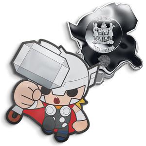 Fiji / Silver Ounce 2021 Mini-Hero - Thor - obverse photo