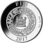Silver Ounce 2017 Pearl Lunar Rooster: Photo Coin, Fiji, Silver Ounce 2017 Pearl Lunar Rooster / thumbnail