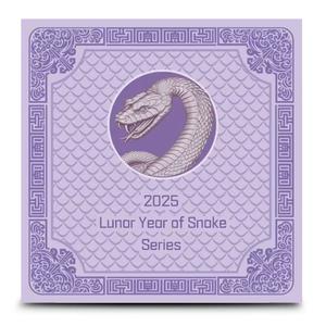 Fiji / Silver Five Ounces 2025 Year of the Snake - obverse photo