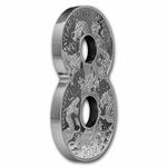 Silver 888 Grams 2024 Year of the Dragon: Photo Coin, Fiji, Silver 888 Grams 2024 Year of the Dragon / thumbnail