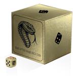 Silver Ounce 2025 Year of the Snake, Dice: Photo Coin, Fiji, Silver Ounce 2025 Year of the Snake, Dice / thumbnail