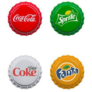 Fiji / One Dollar Silver 2020 Coca Cola Cap - reverse photo