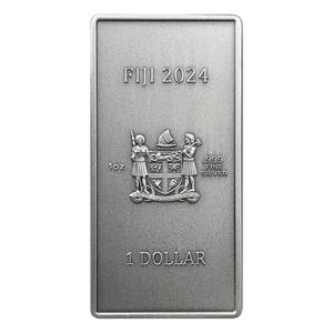 Fiji / Silver Ounce 2024 Year of the Dragon - obverse photo