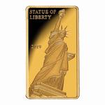 Fiji / Gold Half Gram 2019 New York - Statue of Liberty - reverse photo