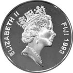 Silver Ounce 1993 Abel Tasman: Photo Coin, Fiji, Silver Ounce 1993 Abel Tasman / thumbnail