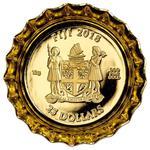 Twenty-five Dollars Gold 2018 Coca-Cola: Photo Coin, Fiji, Twenty-five Dollars Gold 2018 Coca-Cola / thumbnail