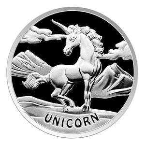 Fiji / Silver Ounce 2023 Unicorn - reverse photo