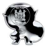 Silver Ounce 2021 Mini-Hero - Captain America: Photo Coin, Fiji, Silver Ounce 2021 Mini-Hero - Captain America / thumbnail