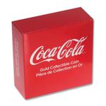 Gold Ounce 2018 Coca-Cola Cap: Photo Coin, Fiji, Gold Ounce 2018 Coca Cola Cap / thumbnail