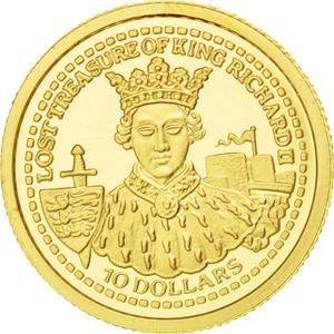 Fiji / Ten Dollars 2003 Gold - reverse photo