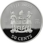 Fiji / Silver Ounce 2023 Dogs - obverse photo
