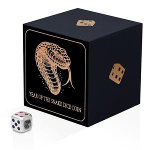 Fiji / Silver Ounce 2025 Year of the Snake, Dice - reverse photo