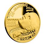 Gold Quarter Ounce 2016 Arnošt Petráček: Photo Coin, Fiji, Gold Quarter Ounce 2016 Arnošt Petráček / thumbnail