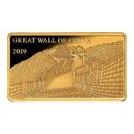 Gold Half Gram 2019 Great Wall of China: Photo Coin, Fiji, Gold Half Gram 2019 Great Wall of China / thumbnail