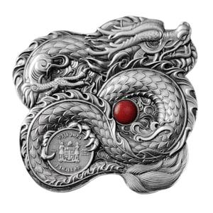 Fiji / Silver Ounce 2024 Chinese Dragon - obverse photo