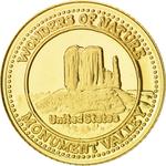 Ten Dollars 2011 Gold Monument Valley: Photo Coin, Fiji, Ten Dollars 2011 Monument Valley / thumbnail