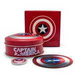 Silver Ten Grams 2019 Marvel - Captain America Shield: Photo Coin, Fiji, One Dollar Silver 2019 Marvel - Captain America / thumbnail