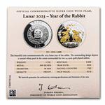 Silver Ounce 2023 Year of the Rabbit: Photo Coin, Fiji, Silver Ounce 2023 Year of the Rabbit / thumbnail