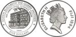 Five Dollars Silver 1994 London House: Photo Coin, Fiji, Five Dollars Silver 1994 London House / thumbnail